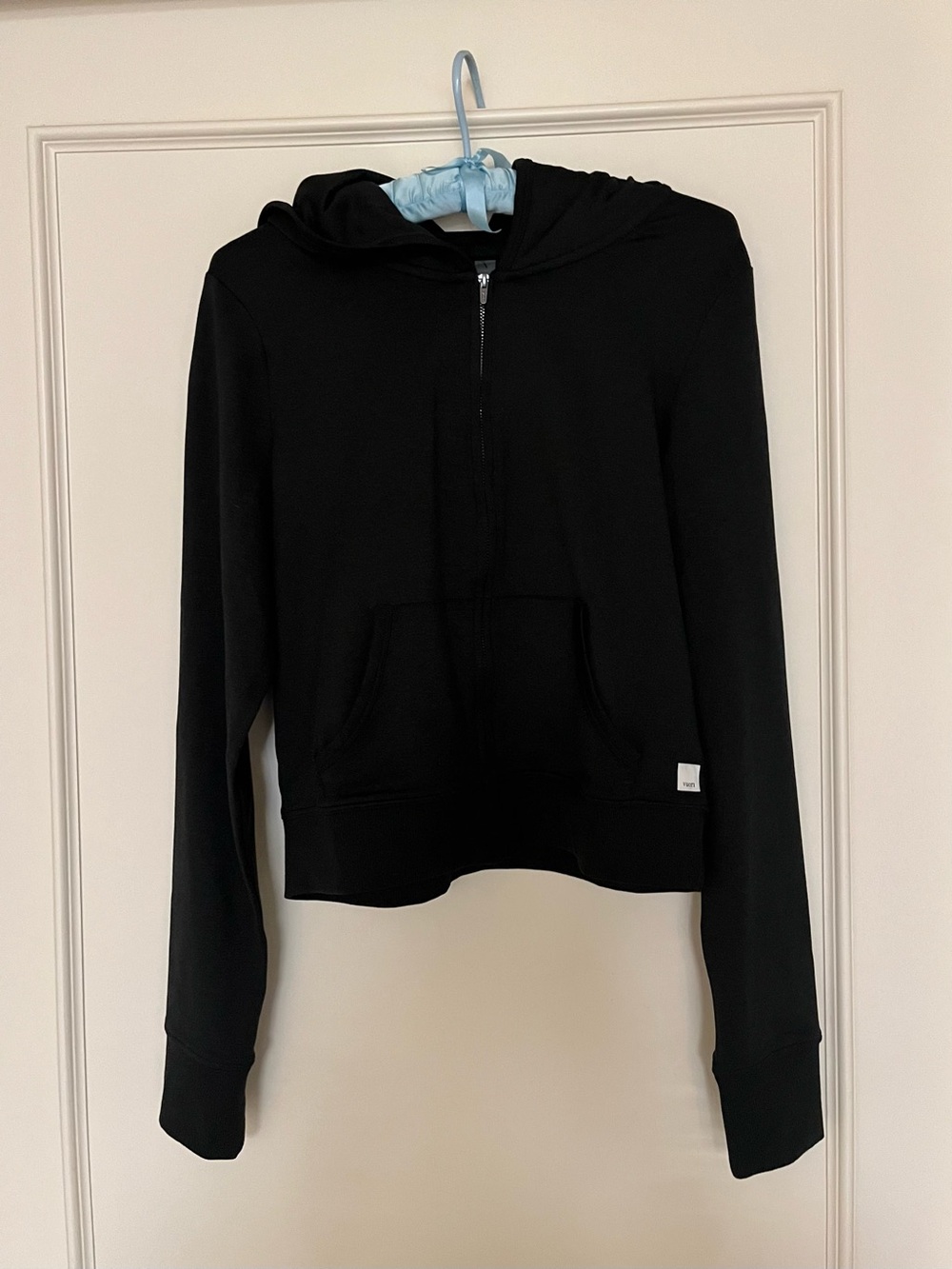 Vuori Black Halo Mini Full Zip Hoodie